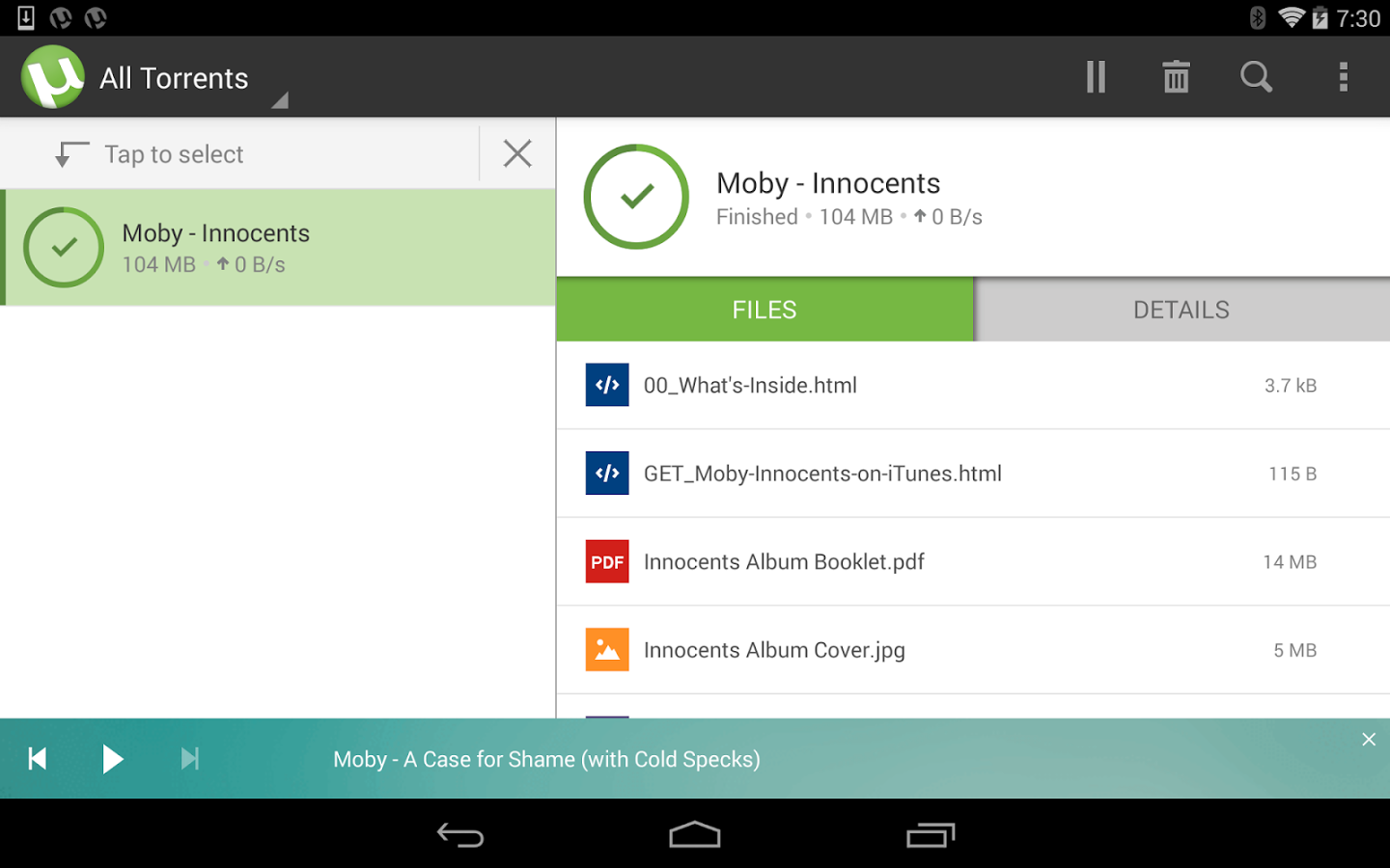 for android download uTorrent Pro 3.6.0.46828